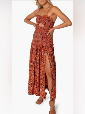 NWT Petal and Pup Cecil Smocked Cutout Sundress Size S